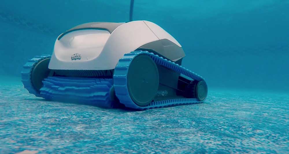 robot pulitore di piscine